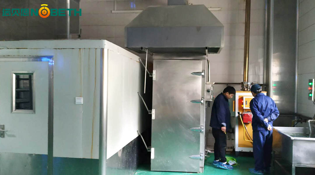 使用電蒸汽發生器加工調味品，精準控溫恒溫加熱升溫效率高