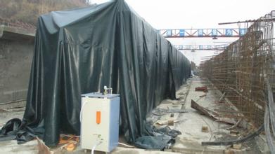 山西橋梁養護72kw電蒸汽發生器使用現場 山西橋梁養護72kw電蒸汽發生器使用現場