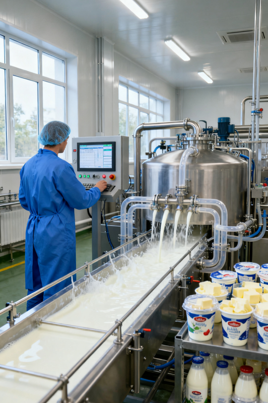 乳製品廠痛點破解！午夜一区二区三区潔淨蒸汽守護奶品安全